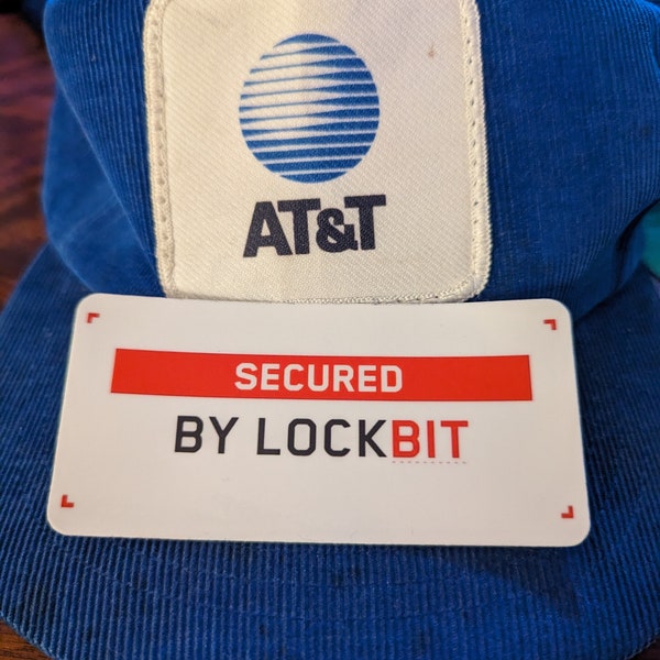 Secured By LockBit sticker - A nice gift for anyone in cybersecurity, threat intelligence, malware, ransomware, forensics, or infosec.