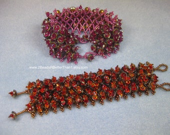 Saucerful of Crystals Bracelet e-Pattern (PDF download)