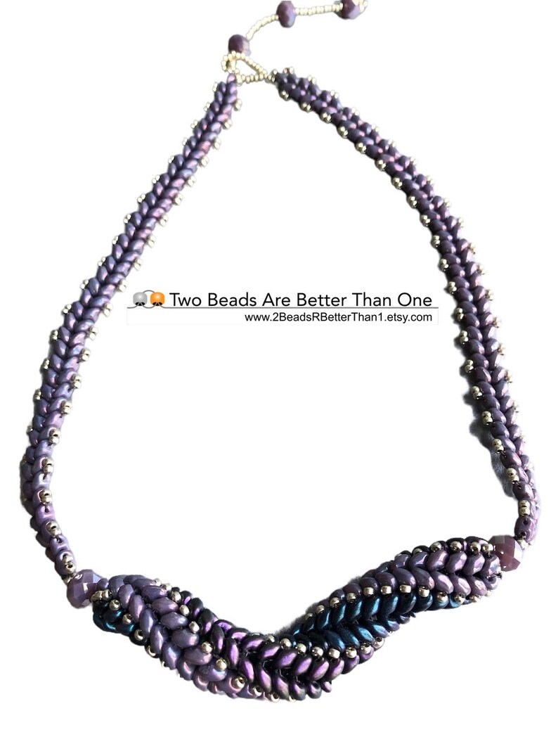 SuperDuo Twist Necklace e-Pattern image 5