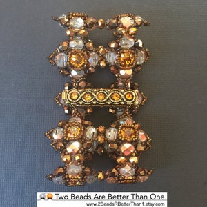 Crowns of Ararat Earrings and Bracelet e-Pattern PDF download image 4