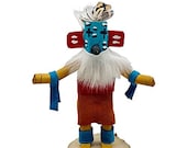 5 Inch Miniature Hummingbird Kachina Doll, Genuine Navajo Native American Tribe Handmade, Southwestern Collectible Figurine