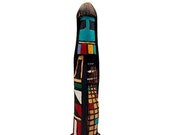 7 Inch Authentic Long Hair Kachina Doll, Navajo Native American Tribe Handmade in the USA, Artist Signed, Southwestern Collectible Figurine
