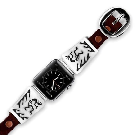 Native American Handmade Apple Watch Replacement Band Kokopelli