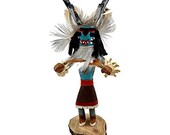 5 Inch Miniature Deer Kachina Doll, Navajo Native American Tribe Handmade in the USA, Southwestern Collectible Figurine