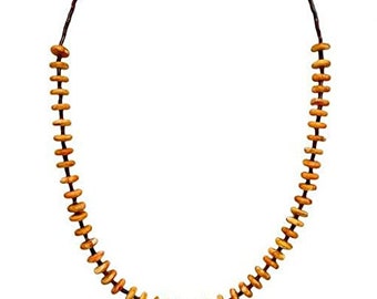 Genuine Spiny Oyster and Turquoise Necklace, 18 Inches, Navajo Native American USA Handmade, Graduated Heishi, Sterling Silver