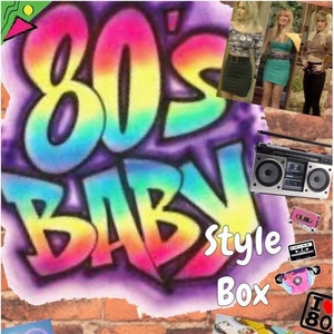 80’s Aesthetic Style Mystery Box Clothing Bundle Accessories 1980s Fashion Thrifted Clothes Outfits Personalized Shopper