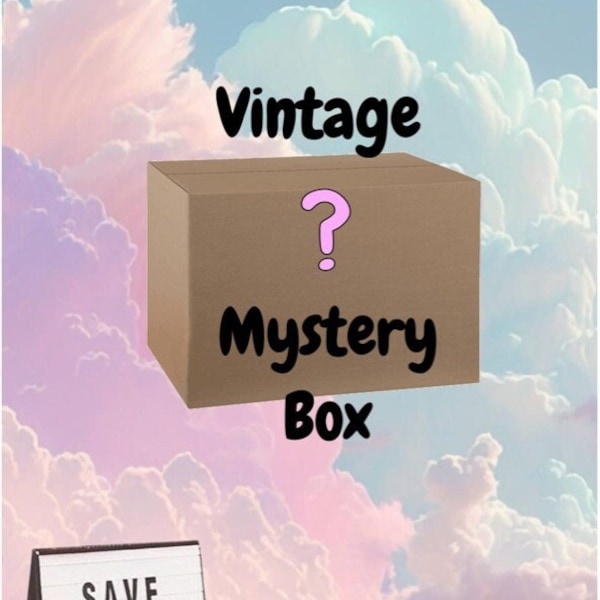Vintage Curated Home Goods Mystery Box, Kitchen and Home Collectibles &  Antiques, Thrifted Decor, Sustainable