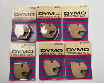 Dymo Vintage Dymo Labeling Tape Cartridge 1/4" x 144'' New Old Stock Woodgrain 