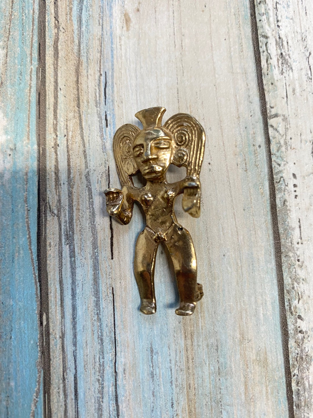 【極希少】ALVA MUSEUM REPLICAS ブローチ 龍 ゴールドカラー ALVA MUSEUM Signed Gold Plated Figural Fighting DRAGON Pin