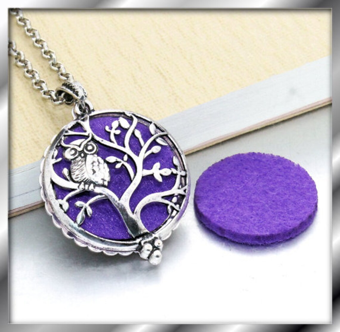 Aromatherapy lockets Essential oil pendant Essential oils Etsy