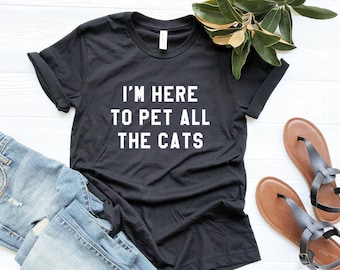 Cat lover gift shirt funny womens shirts with saying tumblr graphic tee for teens girl gifts women printed tshirts