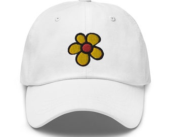 Cute flower baseball caps for women's embroidered hats women flower hat spring gift for her