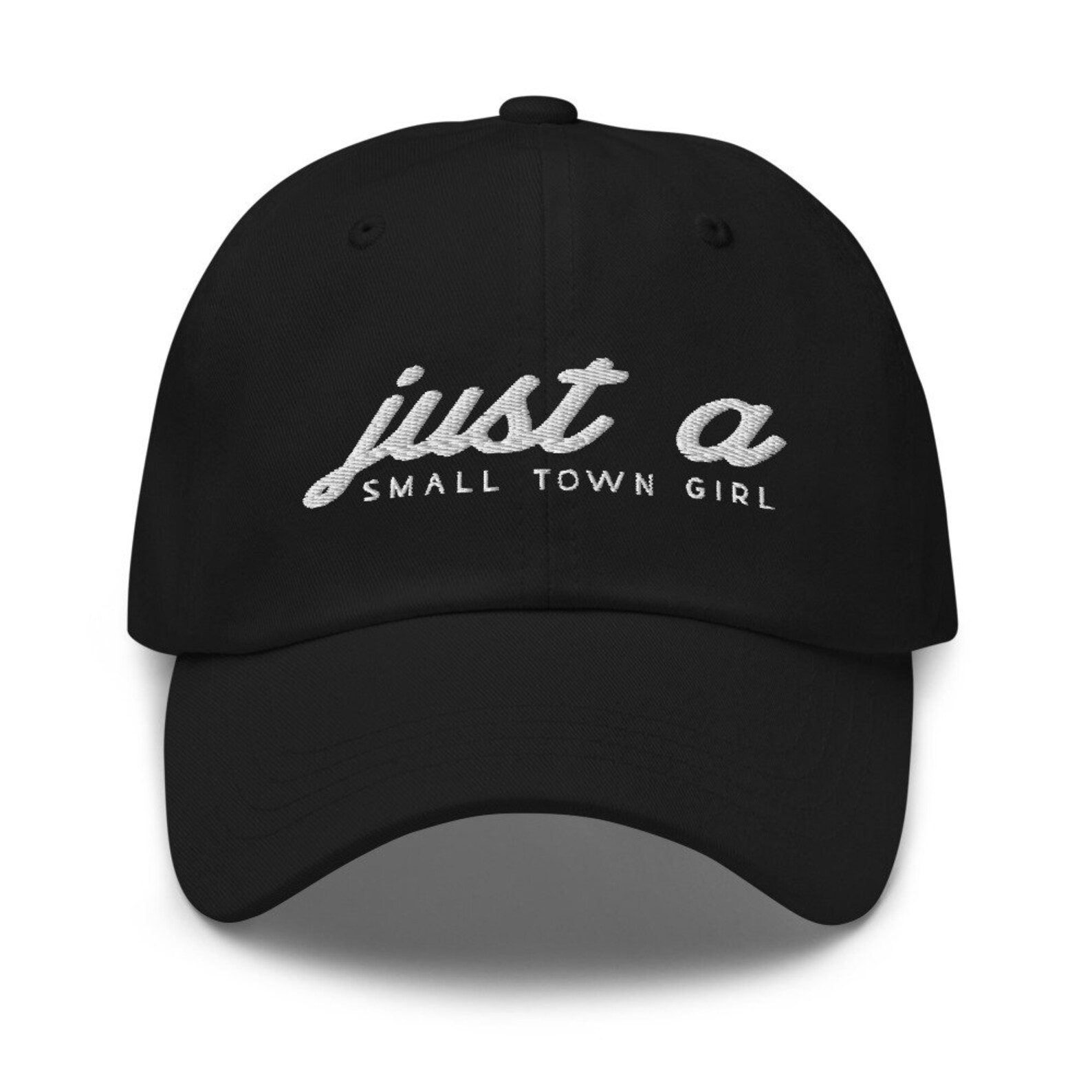 Just a Small Town Girl Baseball Cap for Women Baseball Hat Etsy