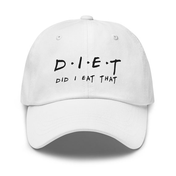 Diet Funny Baseball Hats for Women Men Embroidered Baseball Cap With Gym  Quotes Fitness Gift 