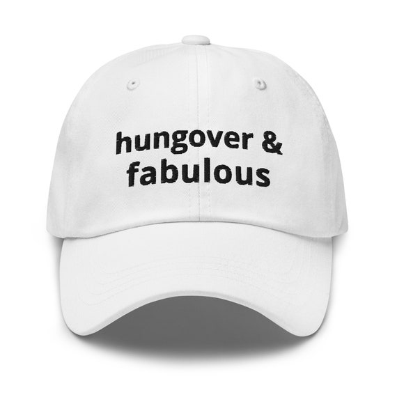 Hungover & Fabulous Cool Baseball Caps for Women's Embroidered Funny  Baseball Hats Women Drinkers Gift for Women Christmas 