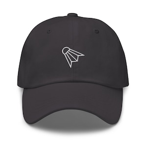 Badminton shuttlecocks sports baseball cap for men adjustable dad hat for women badminton gift for him