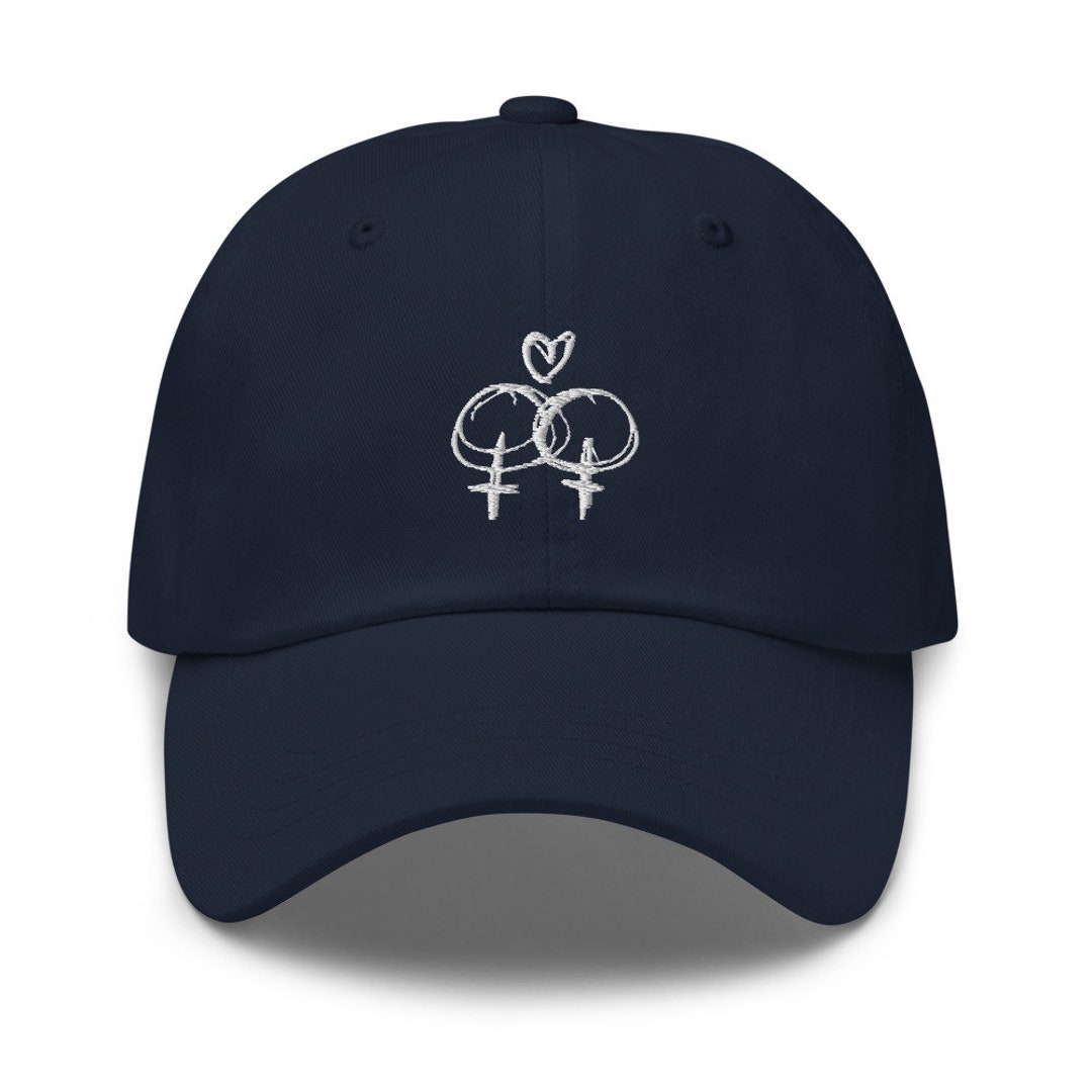 Lesbian Dad Hat for Women Funny Hat Embroidered Baseball Hat