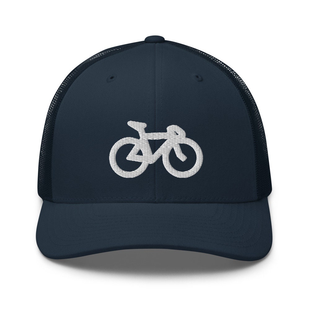 Bicycle Trucker Cap With Mesh Back 
