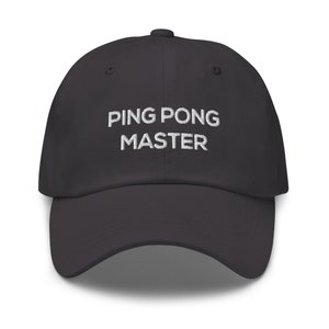Ping Pong cool baseball cap for women table tennis hat embroidered dad hat for men sports gift for him
