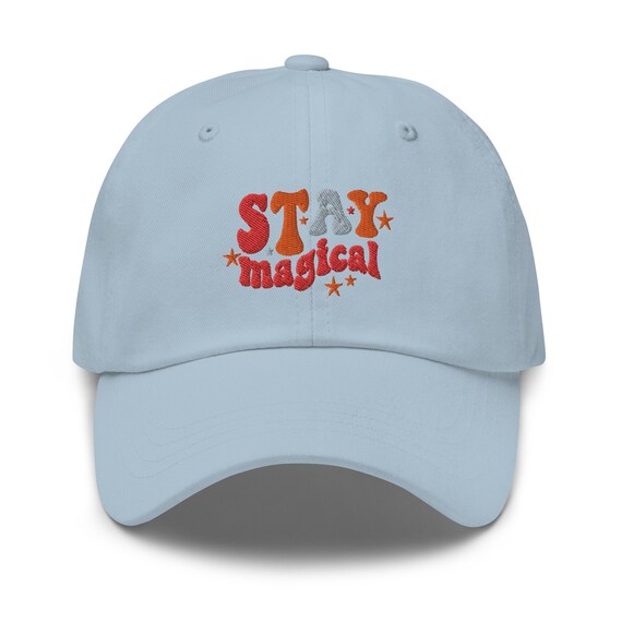 Stay Magical Cute Baseball Caps for Women's Embroidered Funny Hats Women  Baseball Hat Motivational Gift for Women 