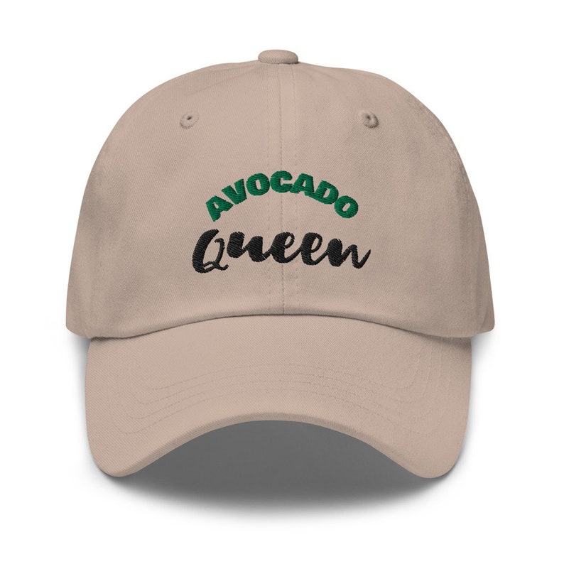 Avocado queen baseball caps for women/'s embroidered hats women funny hat vegan gift for her