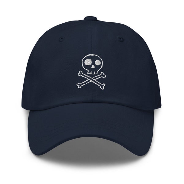 Skull crossbones baseball caps for women's embroidered baseball hats women pirate hat halloween gift for her