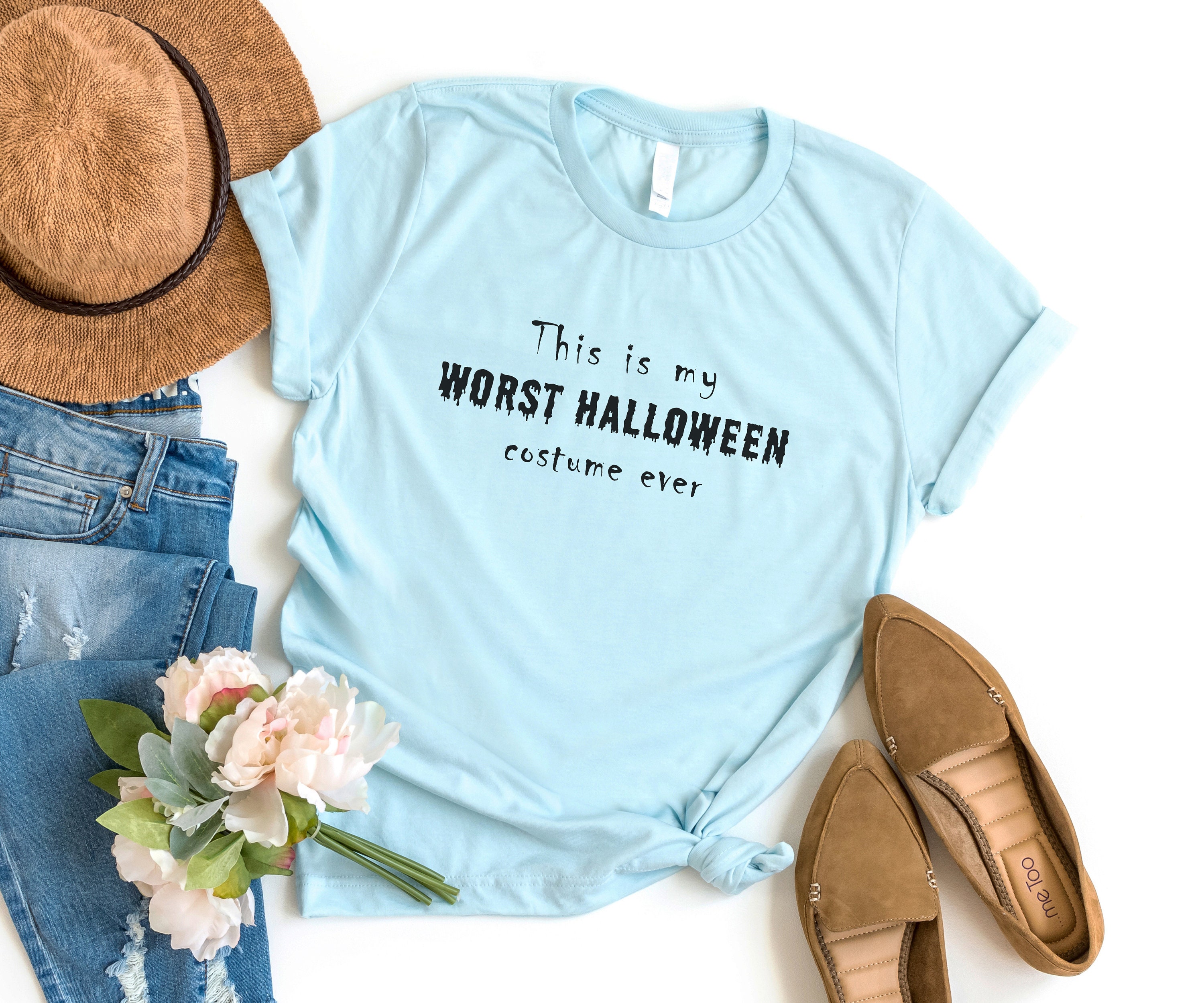 This is My Worst Halloween Costume Womens Shirts Cute Graphic | Etsy