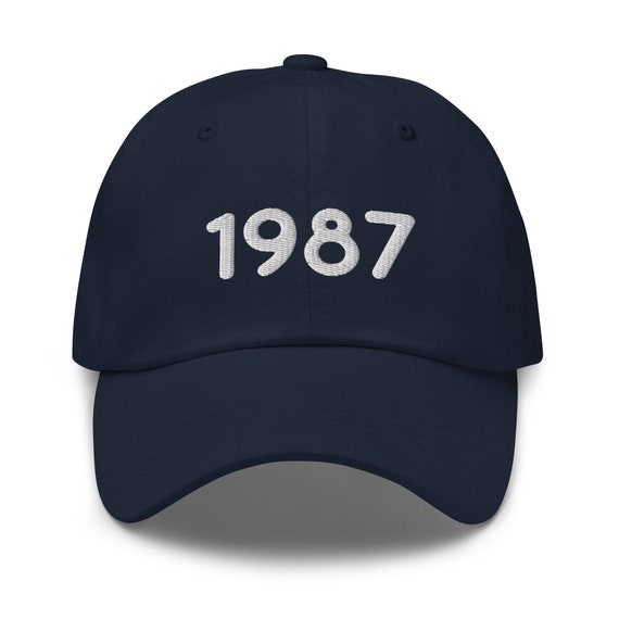 1987 Birthday Cap for Men Baseball Hat Embroidered Dad Hat for