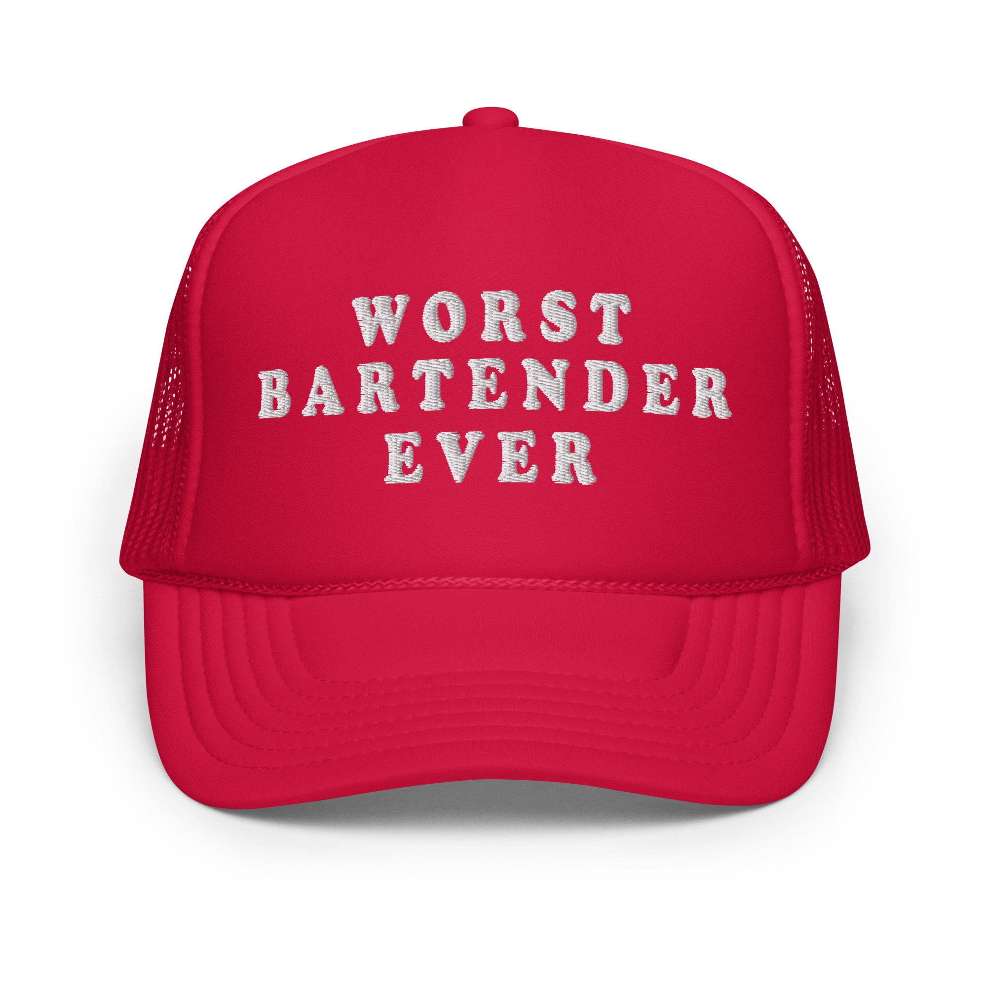 Worst Dad Ever Funny Fathers Day Daddy Vintage Trucker Hat