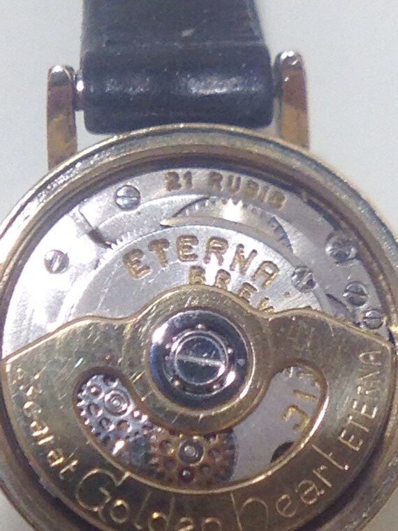 VERY RARE Eterna-Matic, "23 Karat Golden Heart", … - image 10