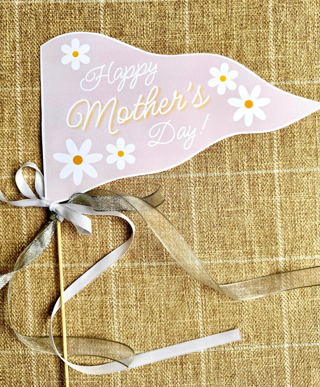Happy Mother’s Day Flag, Mother’s Day Printable, Mother’s Day Gift ...