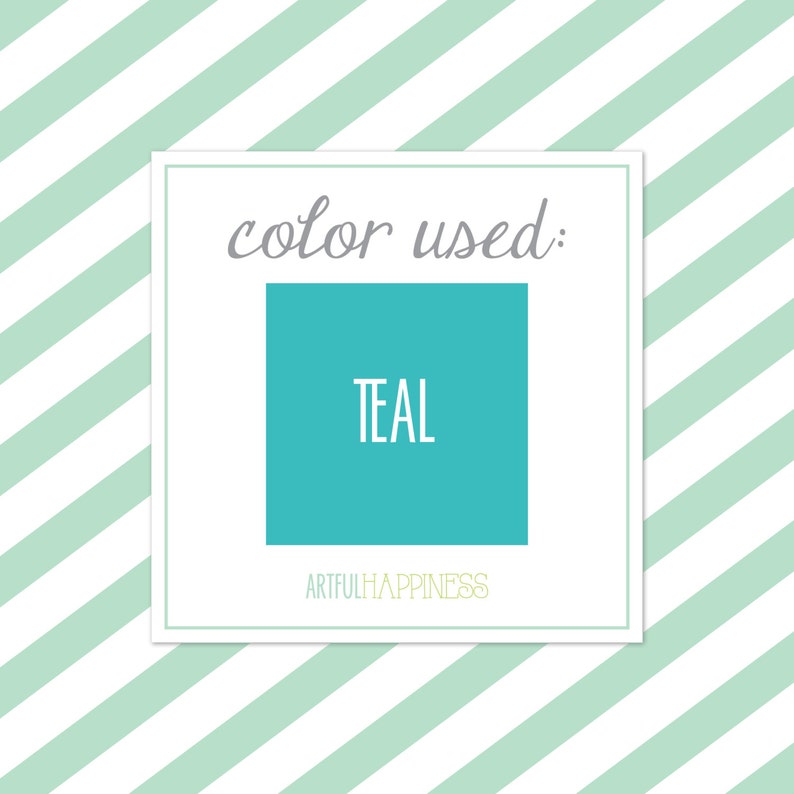 Printable Teal Food Table Tent Cards Place Cards Instant Etsy