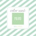 Printable GENDER NEUTRAL Thank You Card, Mojito, Light Green: Instant ...