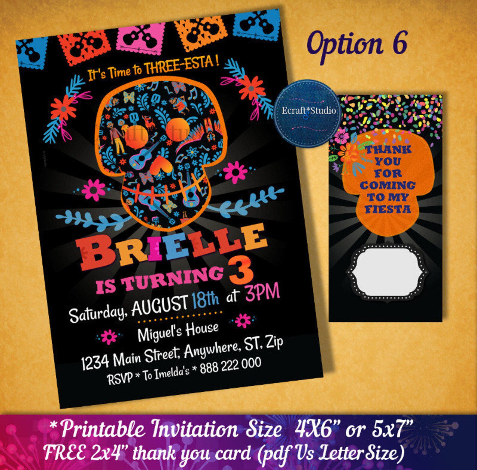 Coco Invitation Coco Disney Invitation Coco Birthday Invitation Coco ...