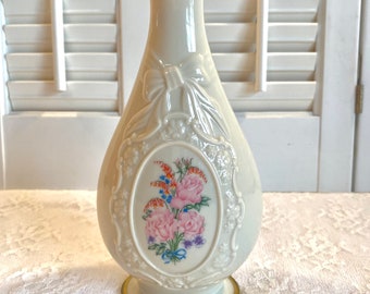 Vintage 1990's Lenox Collectible Vase ~ the Flowers of Love Vase