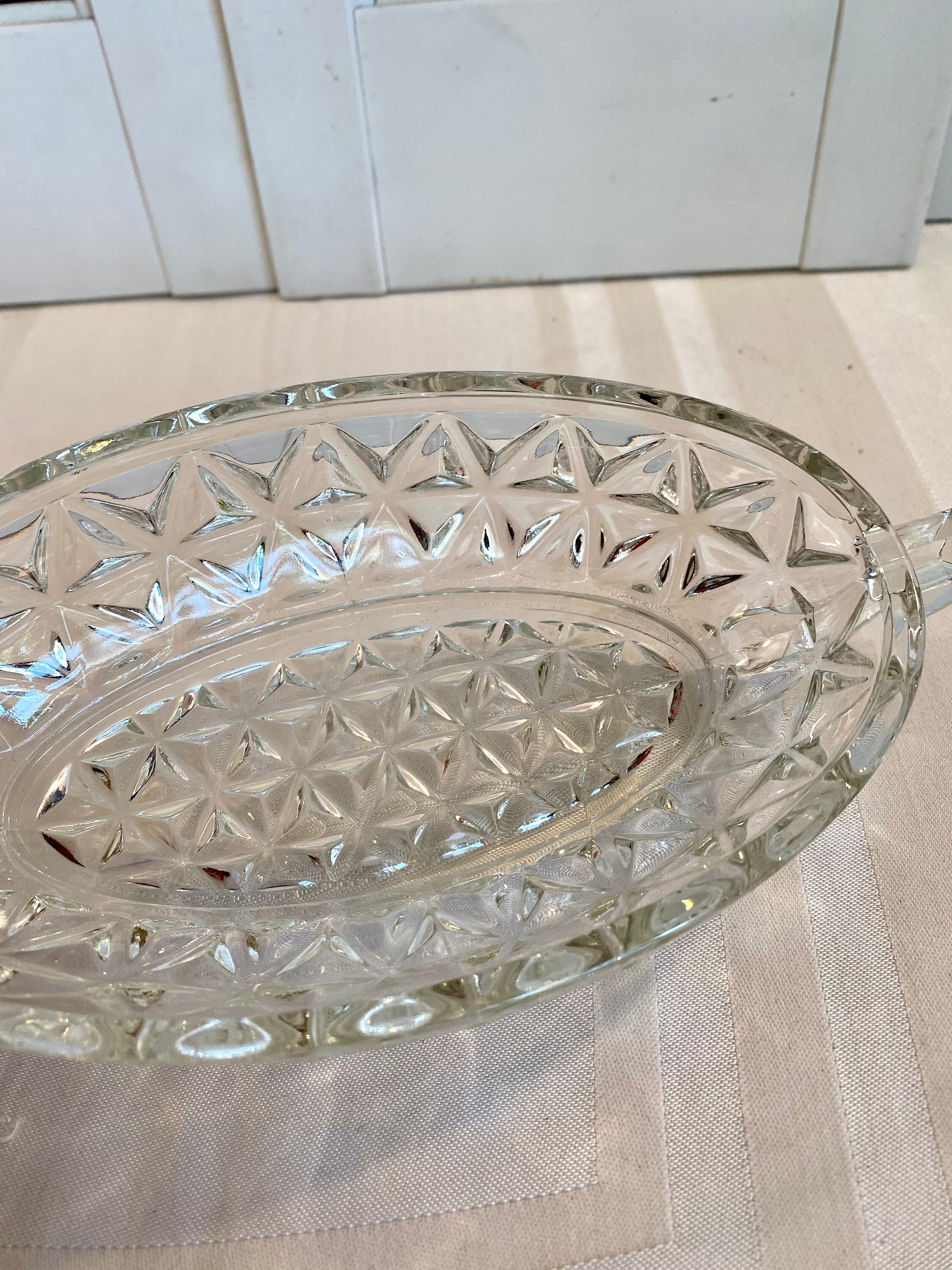 Vintage glass dessert dishes banana split dish candy etsy