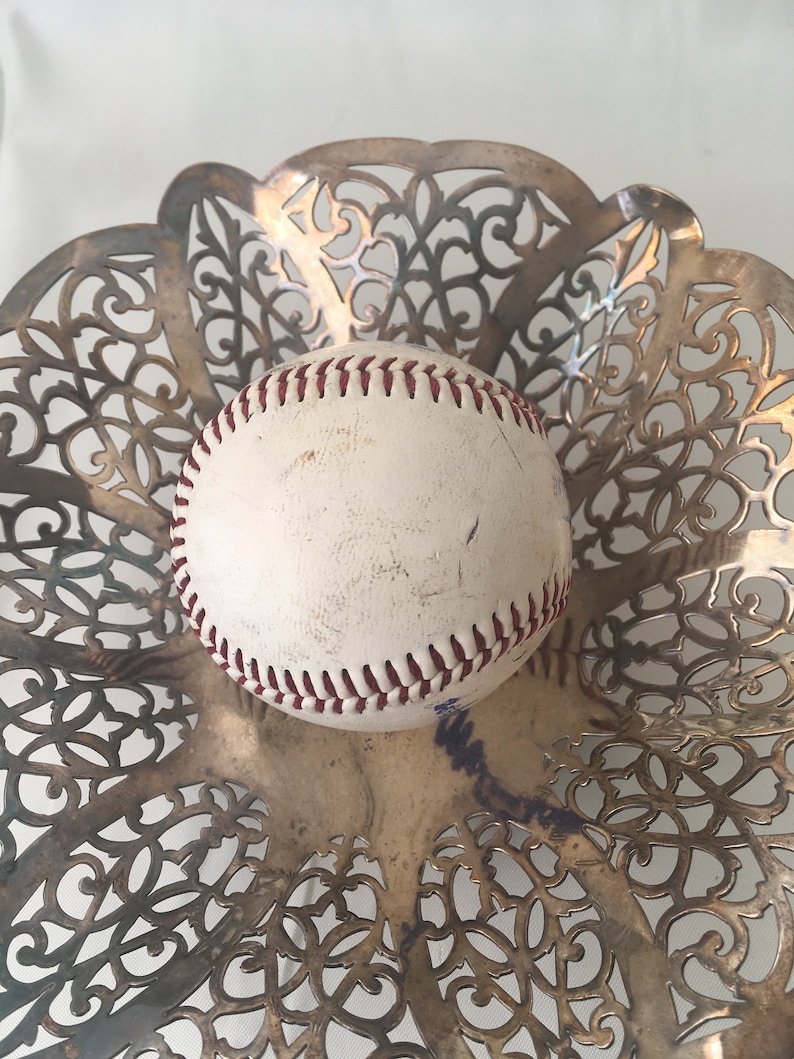 Vintage Baseball ~ Used and Well Played Baseball ~ Vase Filler ~ Rustic Decor ~ Childs Room Decor ~ Man cave ~ #2