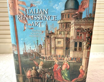 Vintage Book ~ History of Italian Renaissance Art ~ Painting/Sculpture/Architecture ~ Frederick Hartt ~ 1994~ Hardcover ~ Large Book