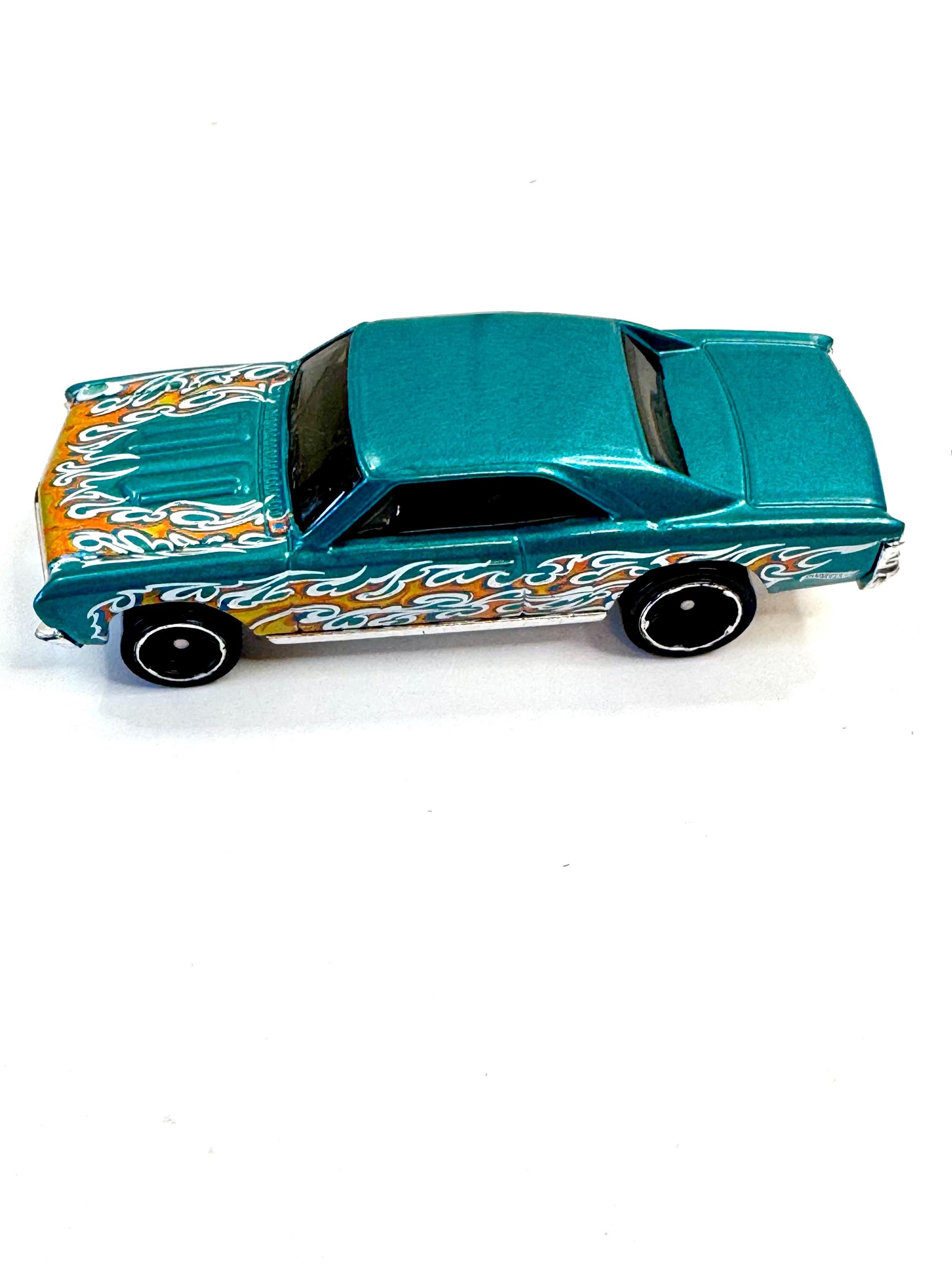 Vintage Mattel Hot Wheels Die Cast Car ~ 67 Chevelle ~ Green Car