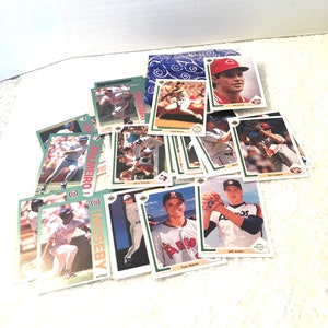 Vintage Baseball Cards ~ Assorted Cards ~ Random Lot of 50 Cards ~ Assorted Cards ~ 1980’s and 1990’s