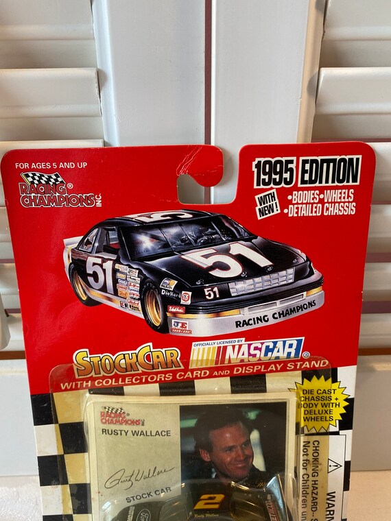 Vintage Rusty Wallace Stock Car 1995 Edition ~ Stock Car Collector