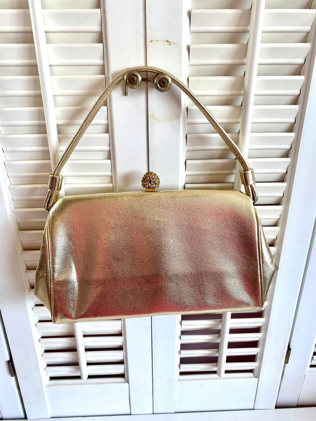 Vintage HL USA (harry Levine) Purse & Attached Coin Purse