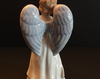 R R Roman ~ Angel Candleholder ~ Angel Figurine ~ Japan