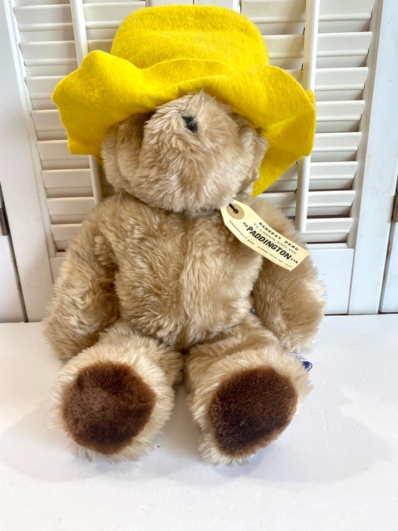 Vintage Paddington Bear with Yellow Hat ~ Peru to London England