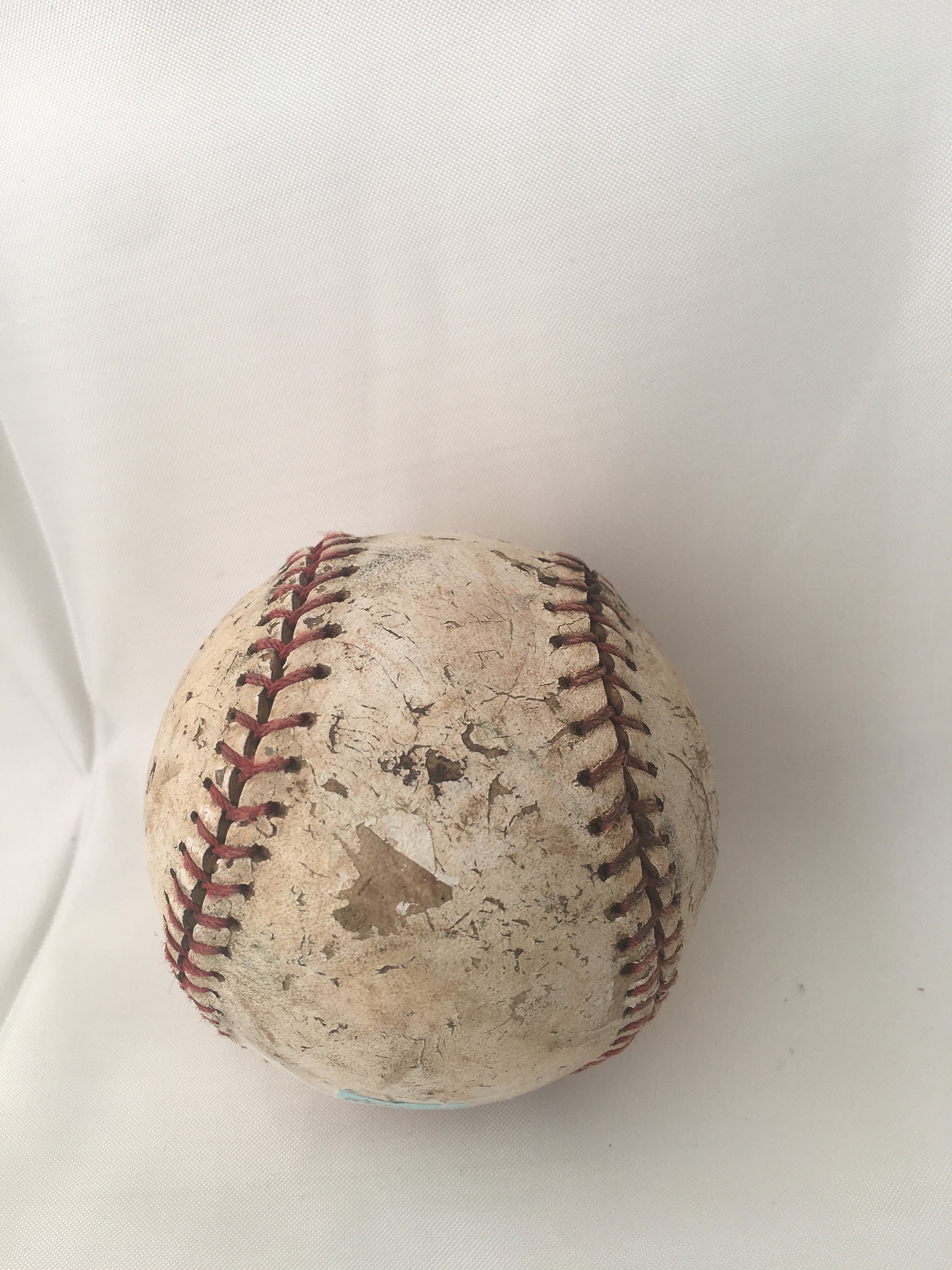 Vintage Softball Used and Well Played Vase Filler Rustic Etsy.de