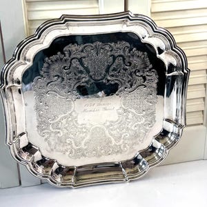 Gorham Heritage Tray - Etsy