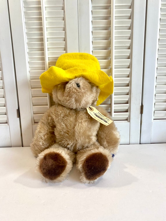 Vintage Paddington Bear with Yellow Hat ~ Peru to London England
