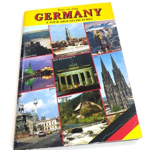 Vintage Book ~ Germany: A Tour Around Pictures ~ Peter Von Zahn ~ 1991~ Paperback
