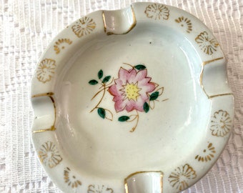 Vintage Porcelain Ashtrays ~ Individual/personal Ashtray