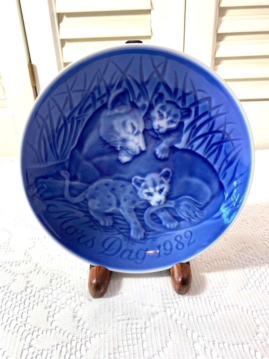 ROYAL COPENHAGEN BING&GRONDAHL Piatto Festa Della Mamma 1998 Originale